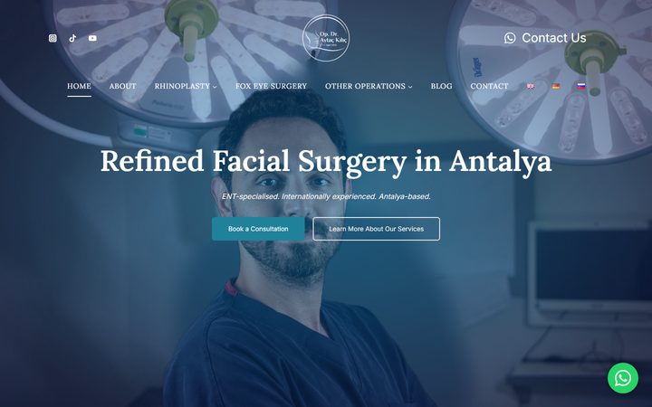 Op. Dr. Aytaç Kılıç web sitesi