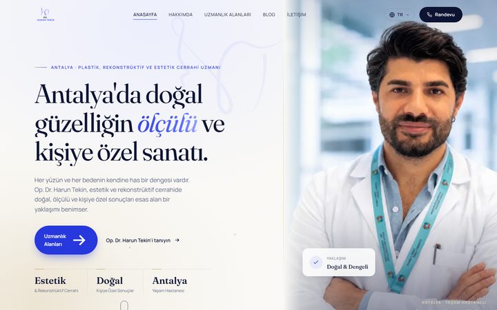 Dr. Harun Tekin web sitesi